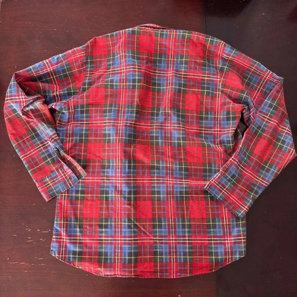 Sears Wearmaster Vintage Plaid Shirt Perma-Prest Collectors Americana Heritage - Picture 2 of 3